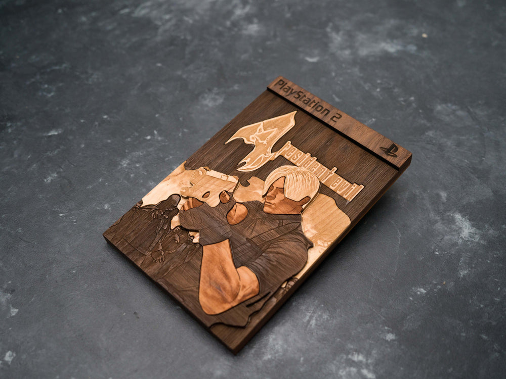 Resident Evil 4 PlayStation 2 Cover Replica