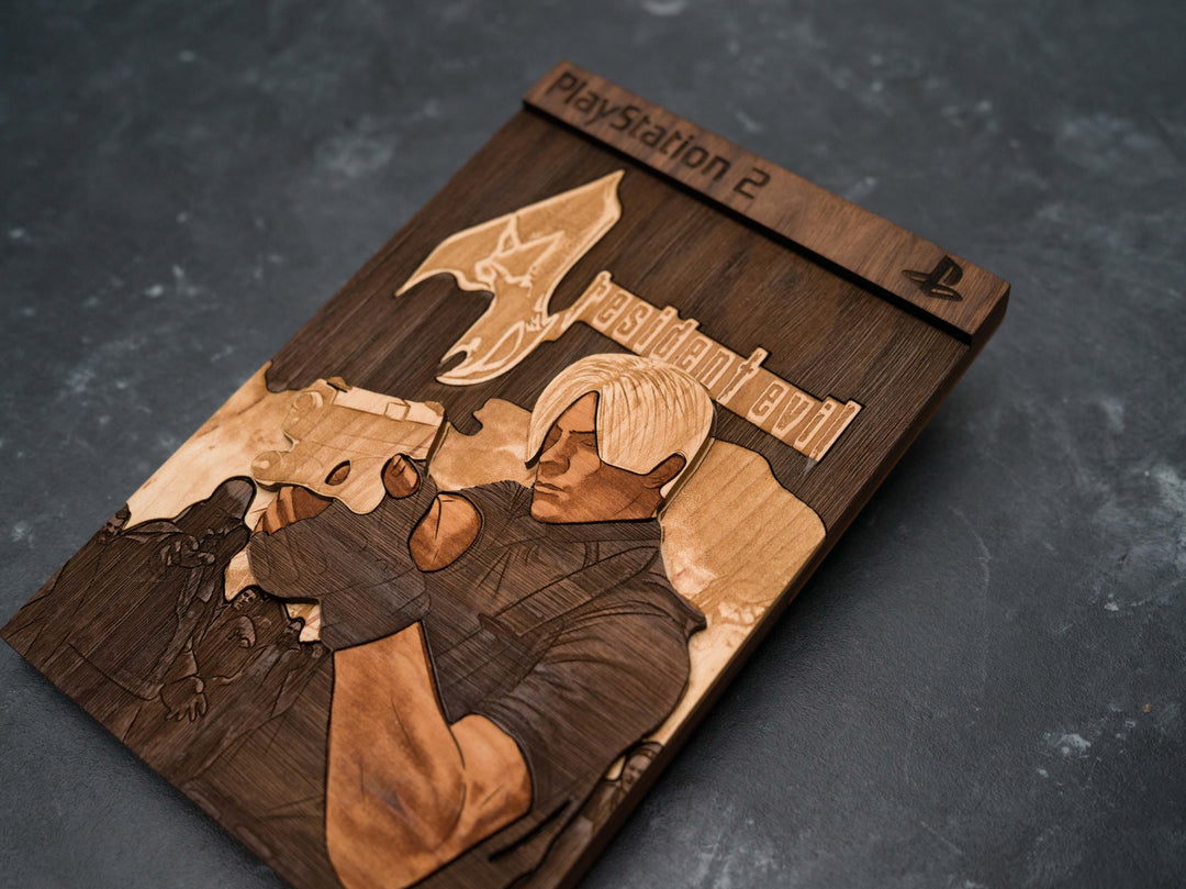 Resident Evil 4 PlayStation 2 Cover Replica