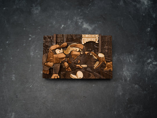 Donkey Kong Country 2 SNES Cartridge Replica