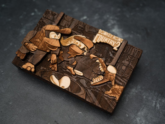 Donkey Kong Country 2 SNES Cartridge Replica