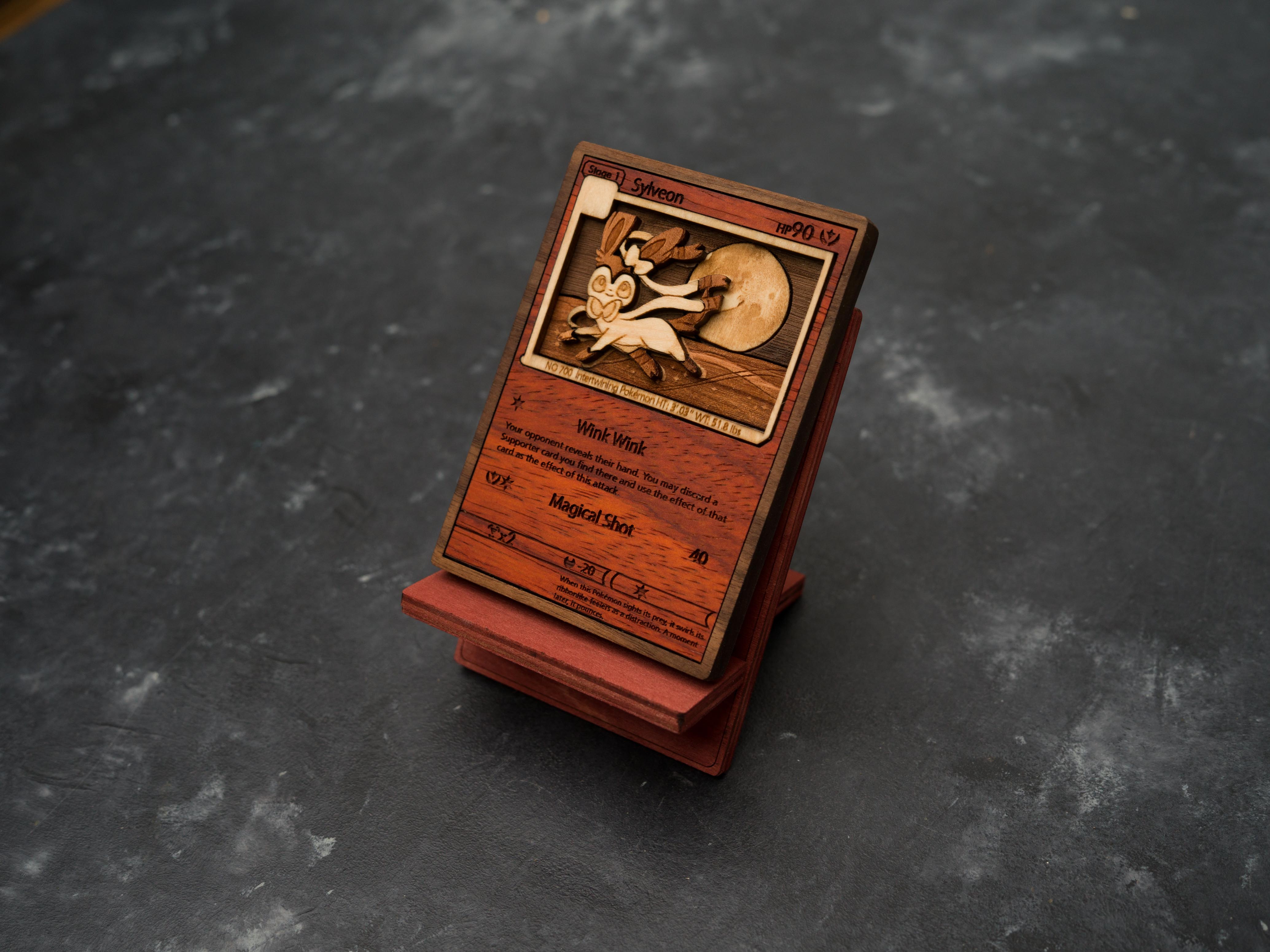 Custom Wooden Pokemon Cards – Pigminted
