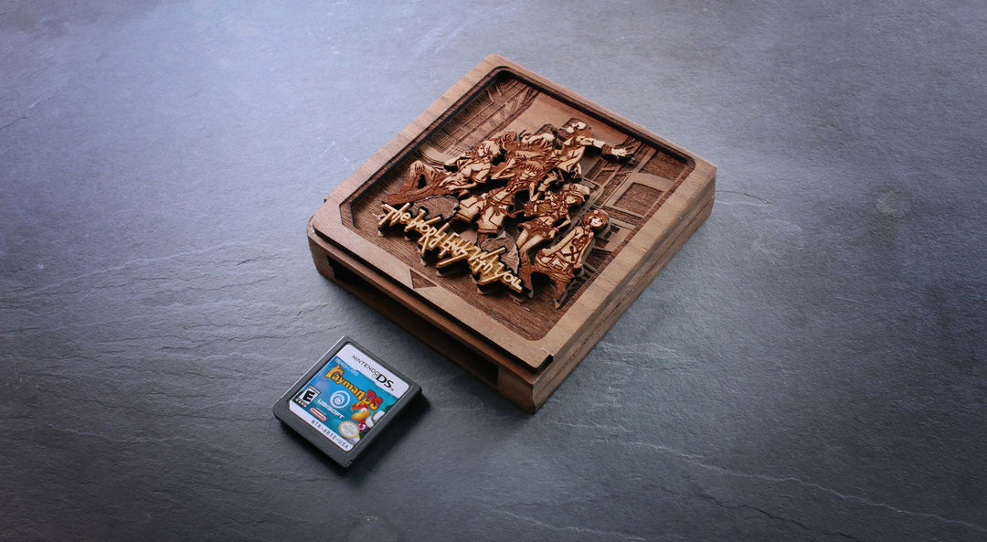 Custom wooden  Nintendo DS / NDS Cartridge with option for a raspberry pi