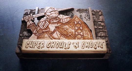 Super Ghouls 'N Ghosts SNES Cartridge Replica