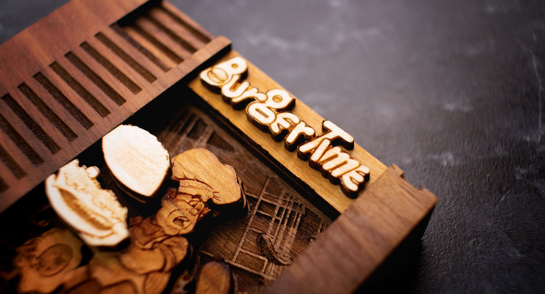 Burger Time Cartridge Replica
