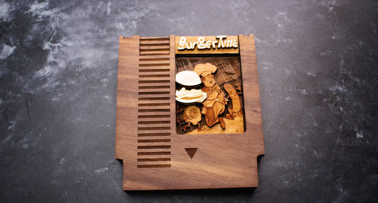 Burger Time Cartridge Replica