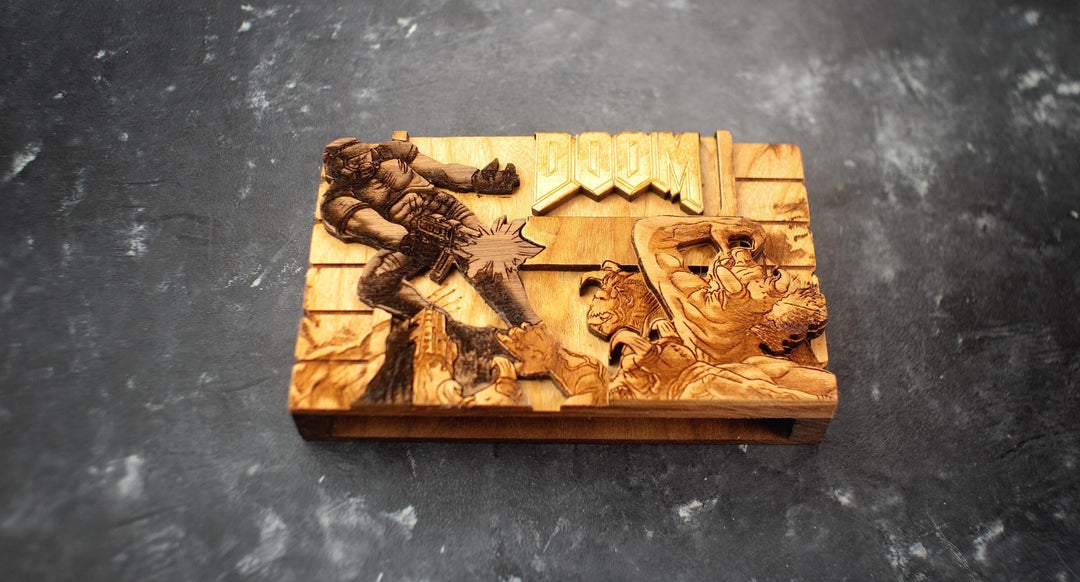DOOM SNES Cartridge Replica