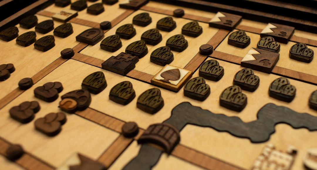 Wooden Mario Bros 3 level print