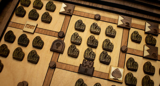 Wooden Mario Bros 3 level print