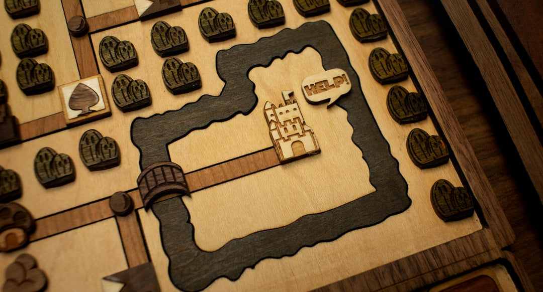 Wooden Mario Bros 3 level print