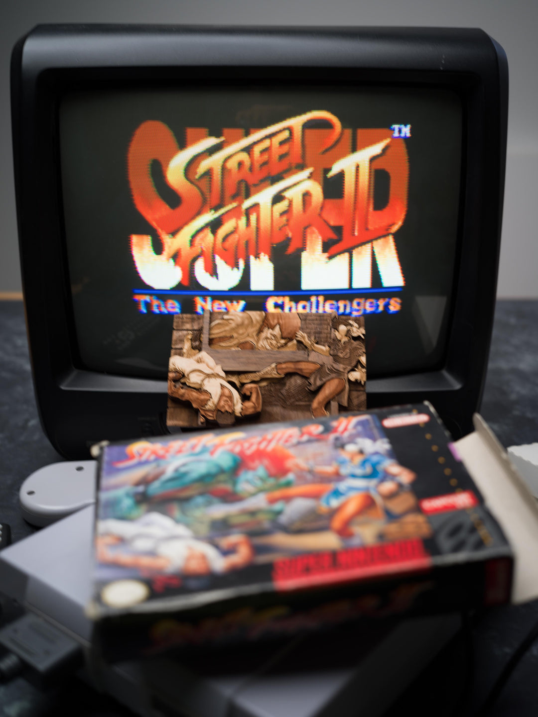 Street Fighter 2 SNES Cartridge Replica