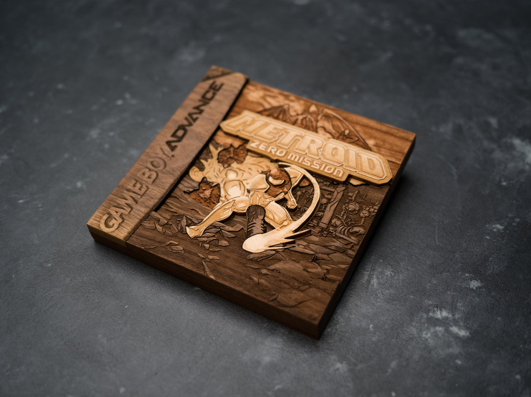 Metroid Zero Mission Advance Cover Replica