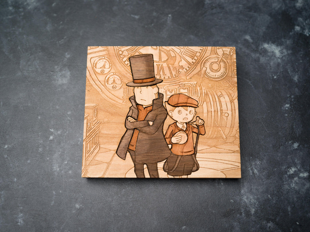 Professor Layton and The Curious Village replica