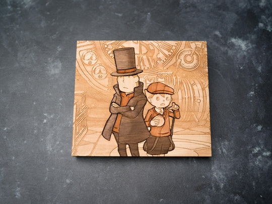Professor Layton and The Curious Village replica