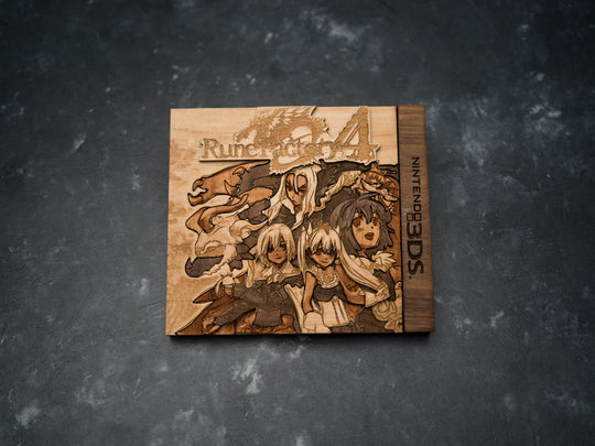 Wooden Rune Factory 4 for 3DS replica