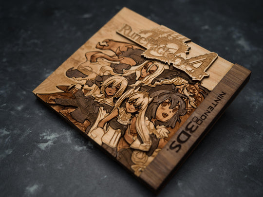 Wooden Rune Factory 4 for 3DS replica
