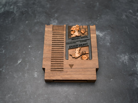 Mario Bros and Duck Hunt Cartridge Replica