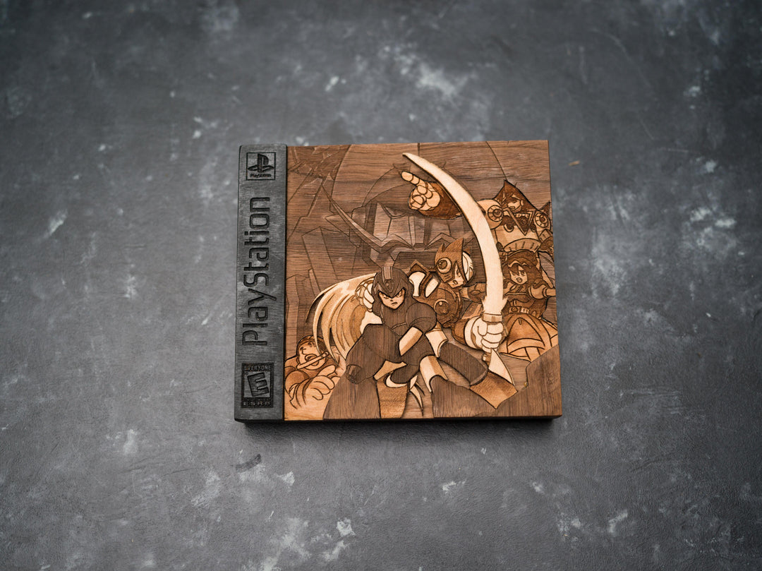 MegaMan X4 PlayStation Cover Replica