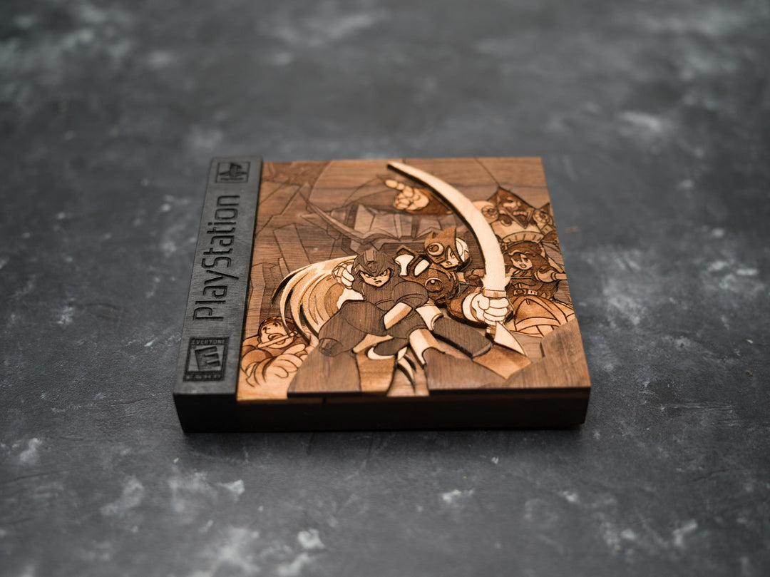 MegaMan X4 PlayStation Cover Replica