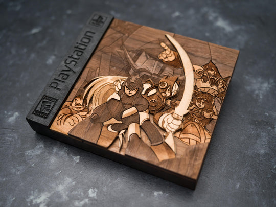 MegaMan X4 PlayStation Cover Replica