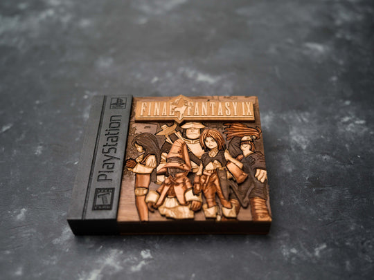 Final Fantasy IX PlayStation Cover Replica