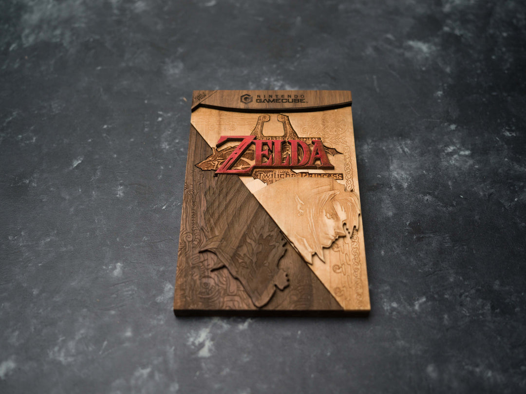The Legend of Zelda Twilight Princess GameCube Cover Replica