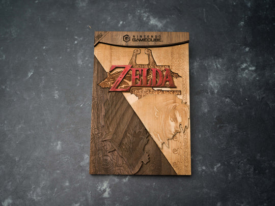 The Legend of Zelda Twilight Princess GameCube Cover Replica