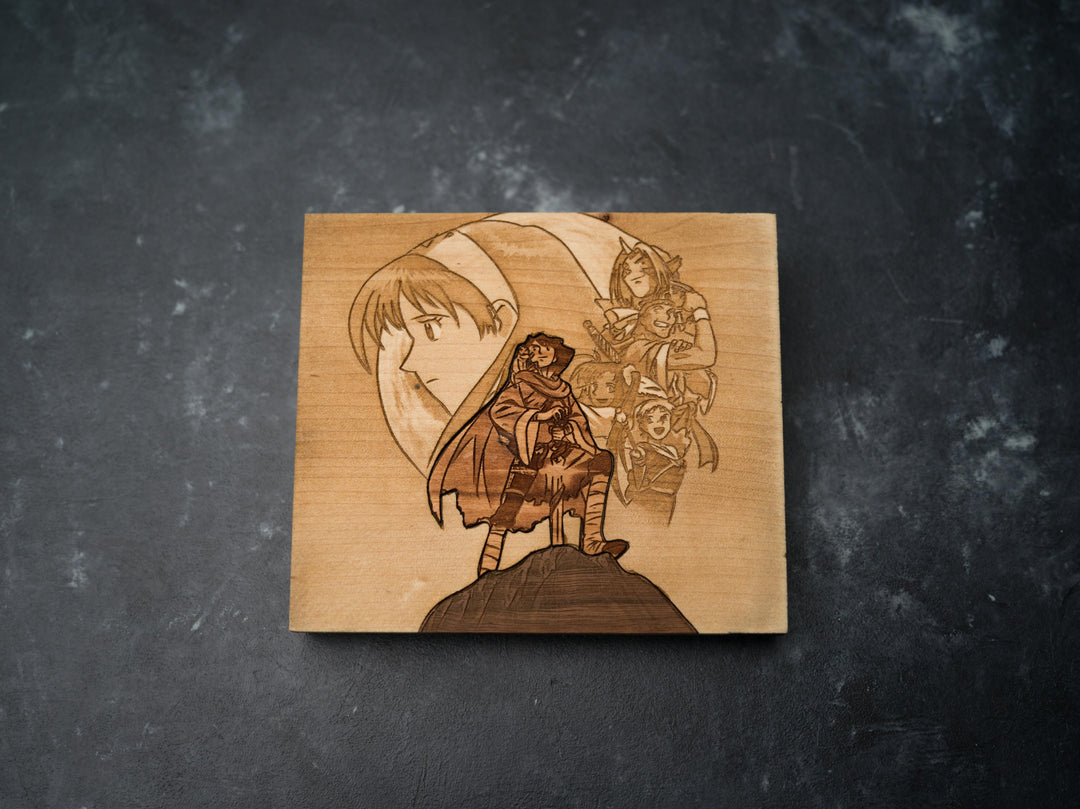 Lunar Eternal Blue Wooden PlayStation replica