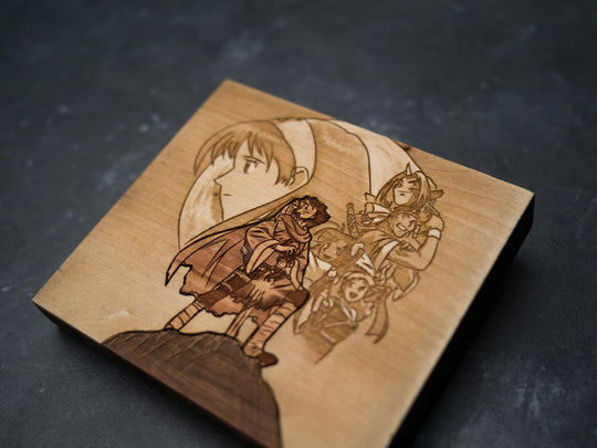 Lunar Eternal Blue Wooden PlayStation replica