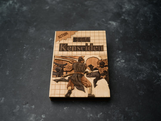 Wooden Kenseiden SEGA replica