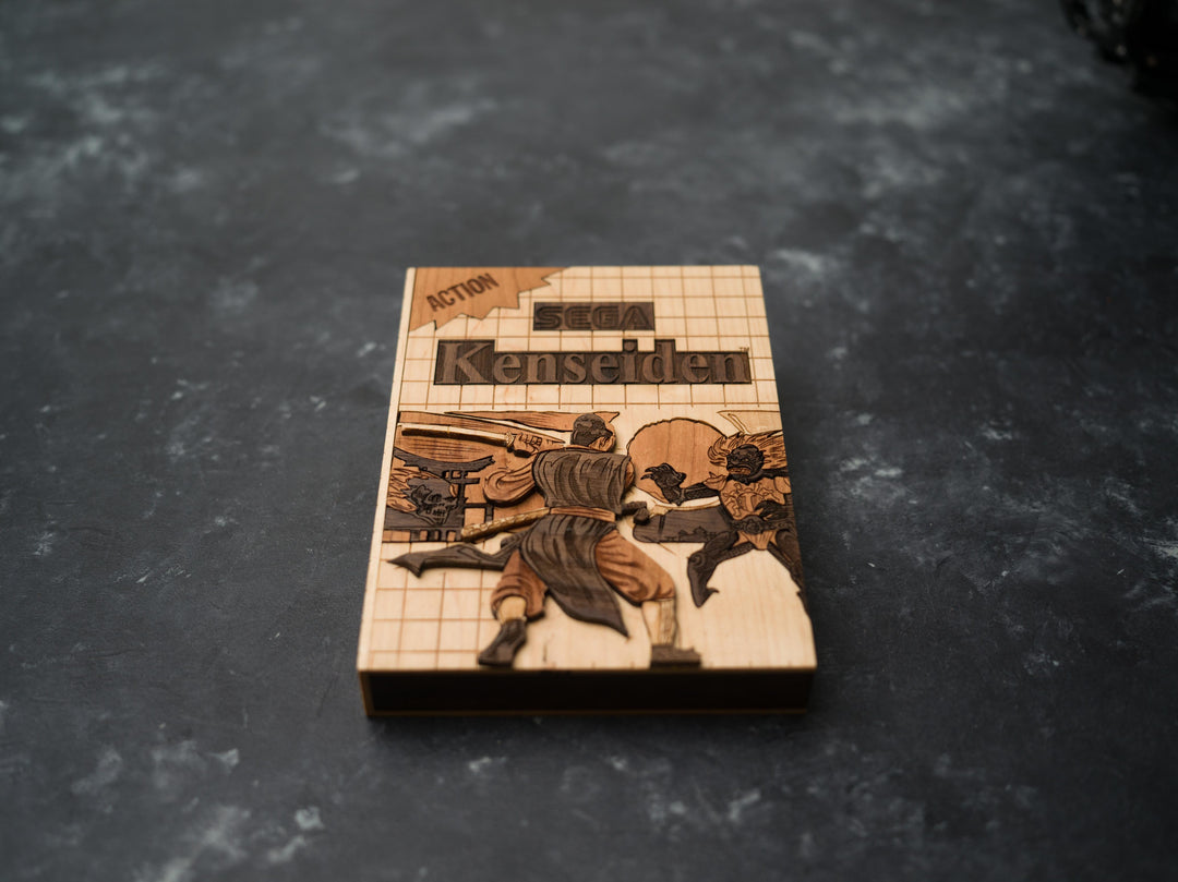 Wooden Kenseiden SEGA replica