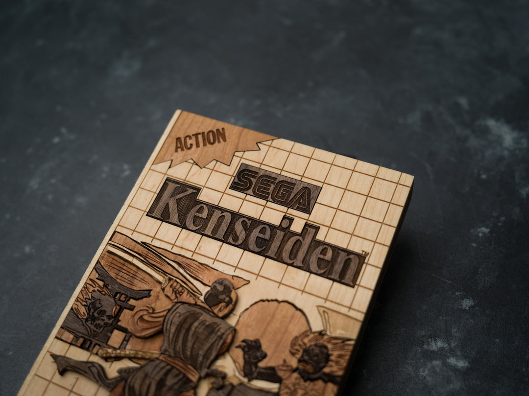 Wooden Kenseiden SEGA replica