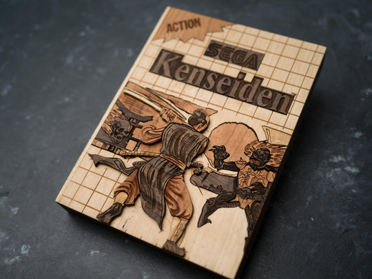 Wooden Kenseiden SEGA replica