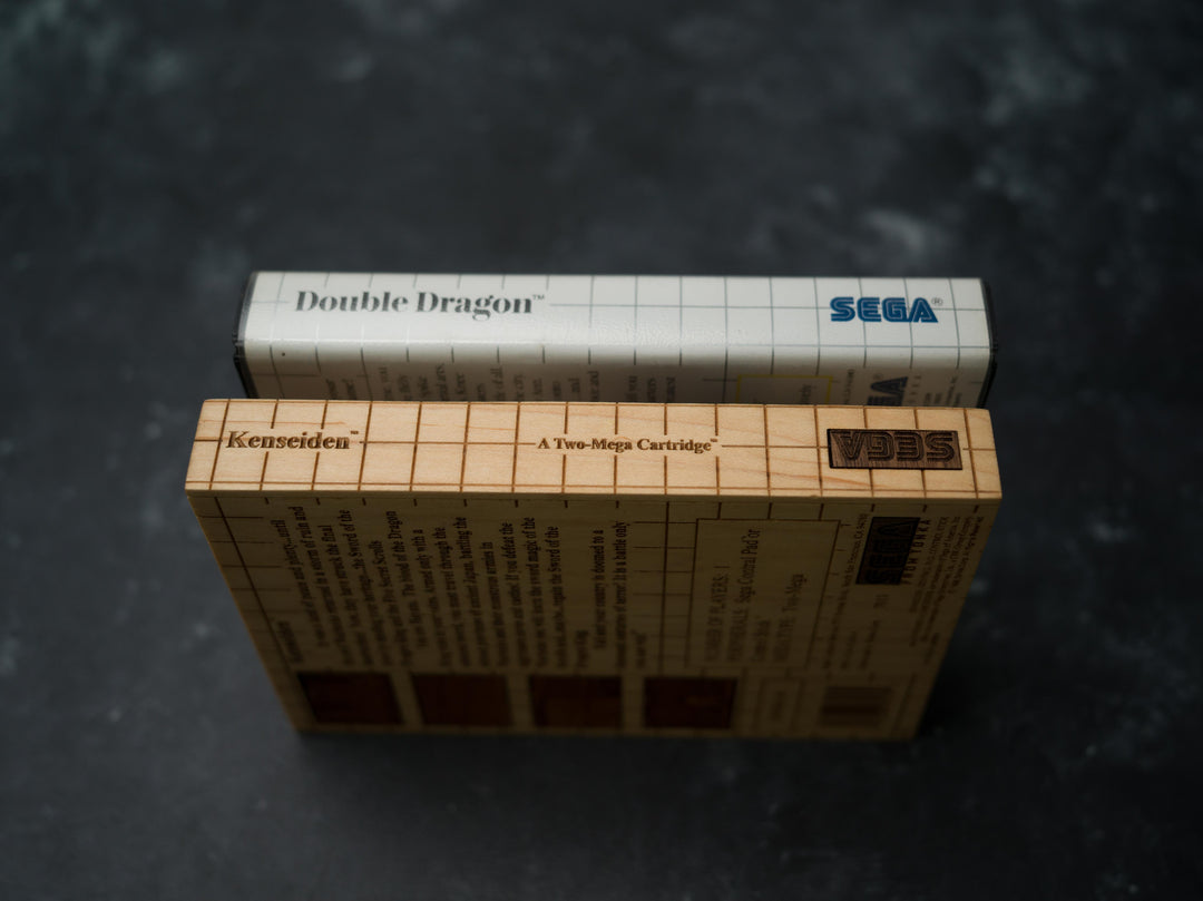 Wooden Kenseiden SEGA replica