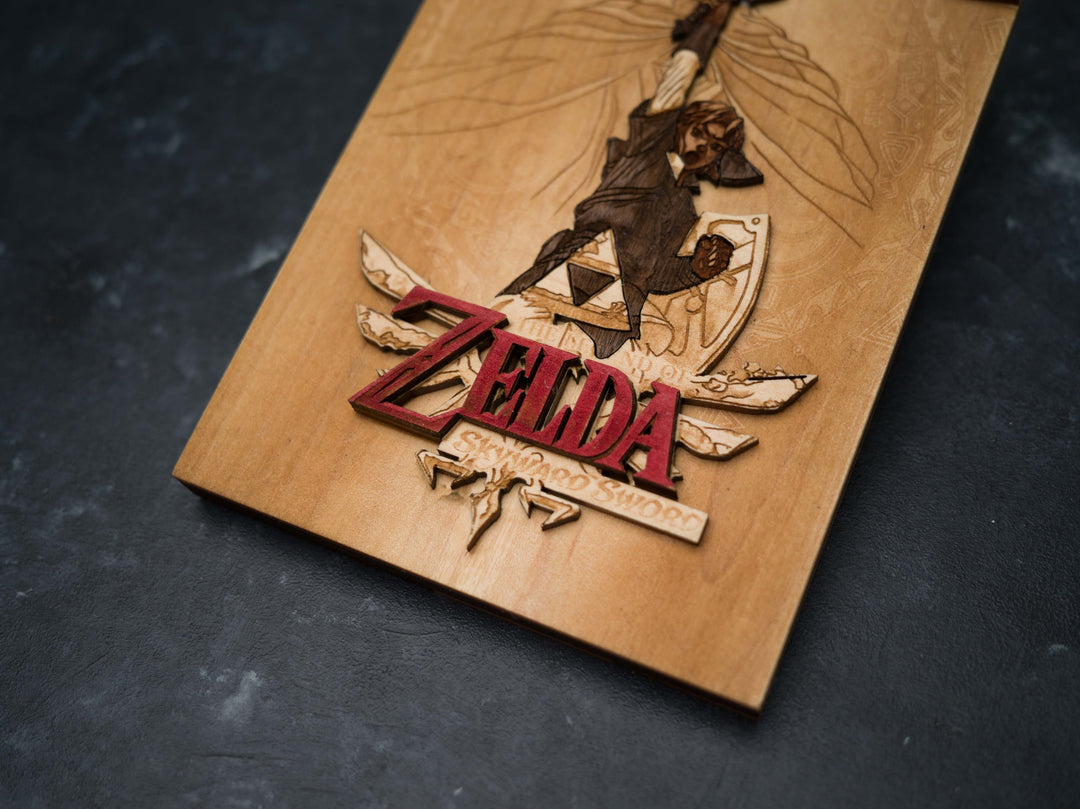 The Legend of Zelda Skyward Sword Wii Cover Replica