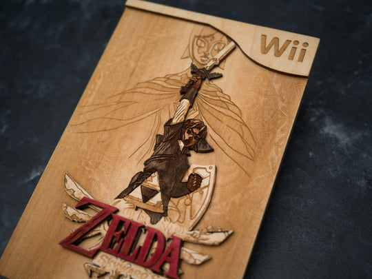 The Legend of Zelda Skyward Sword Wii Cover Replica