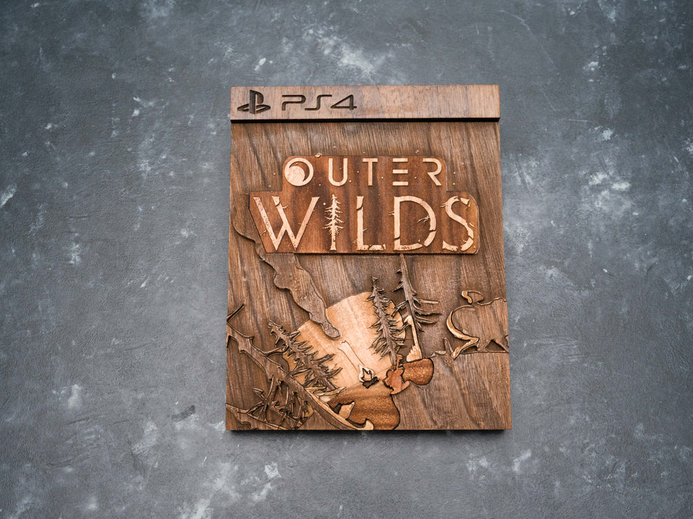 Outer Wilds PS4 Cover Replica
