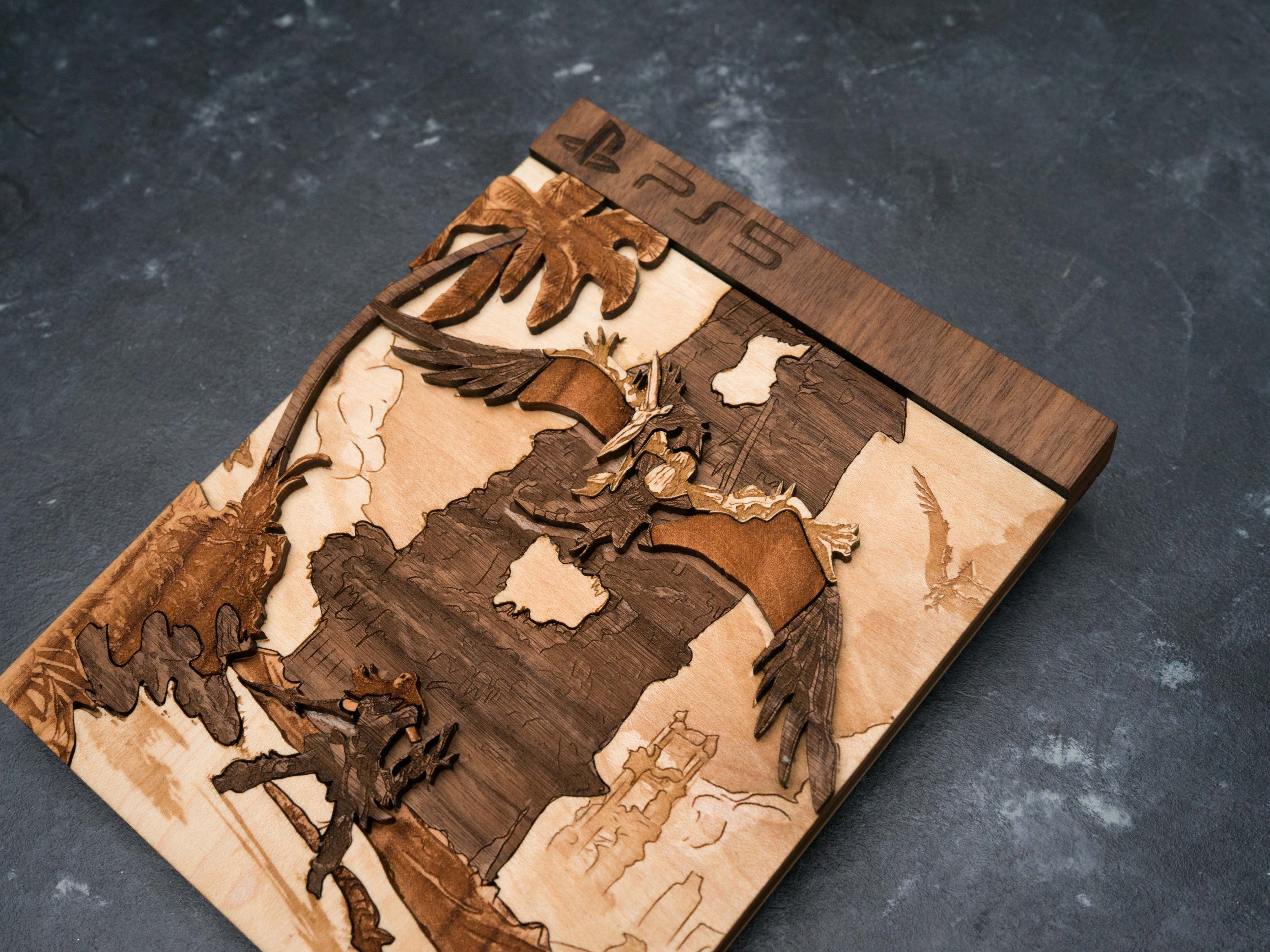 Horizon Zero Dawn Forbidden West PS5 Cover Replica – Pigminted