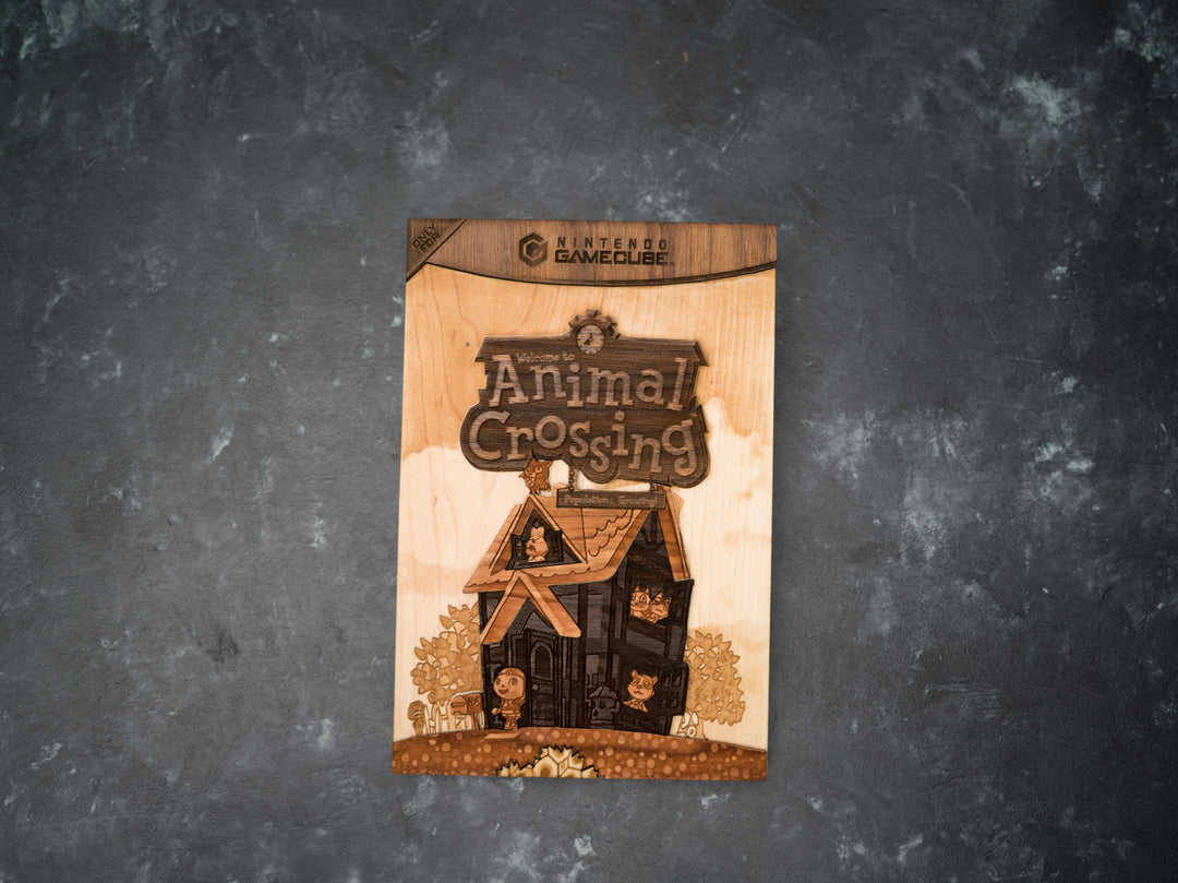 Animal Crossing GameCube Cover Replica