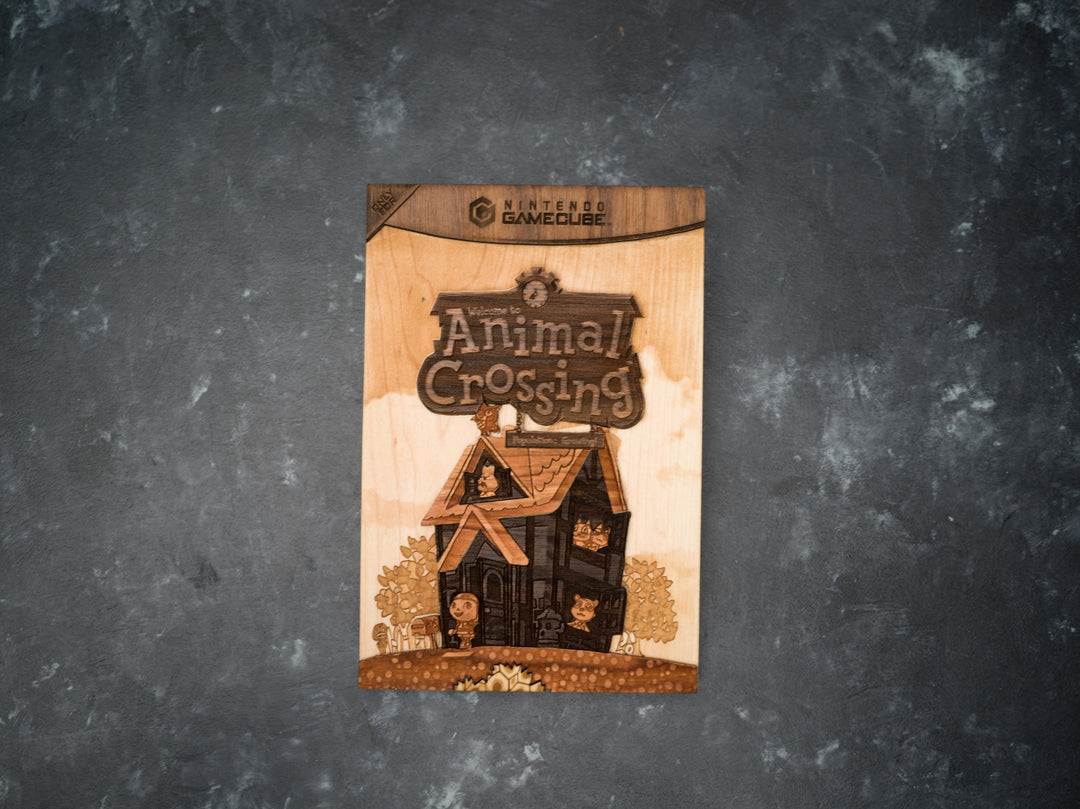 Animal Crossing GameCube Cover Replica