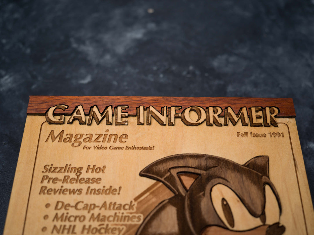 Game Informer Cover Replica