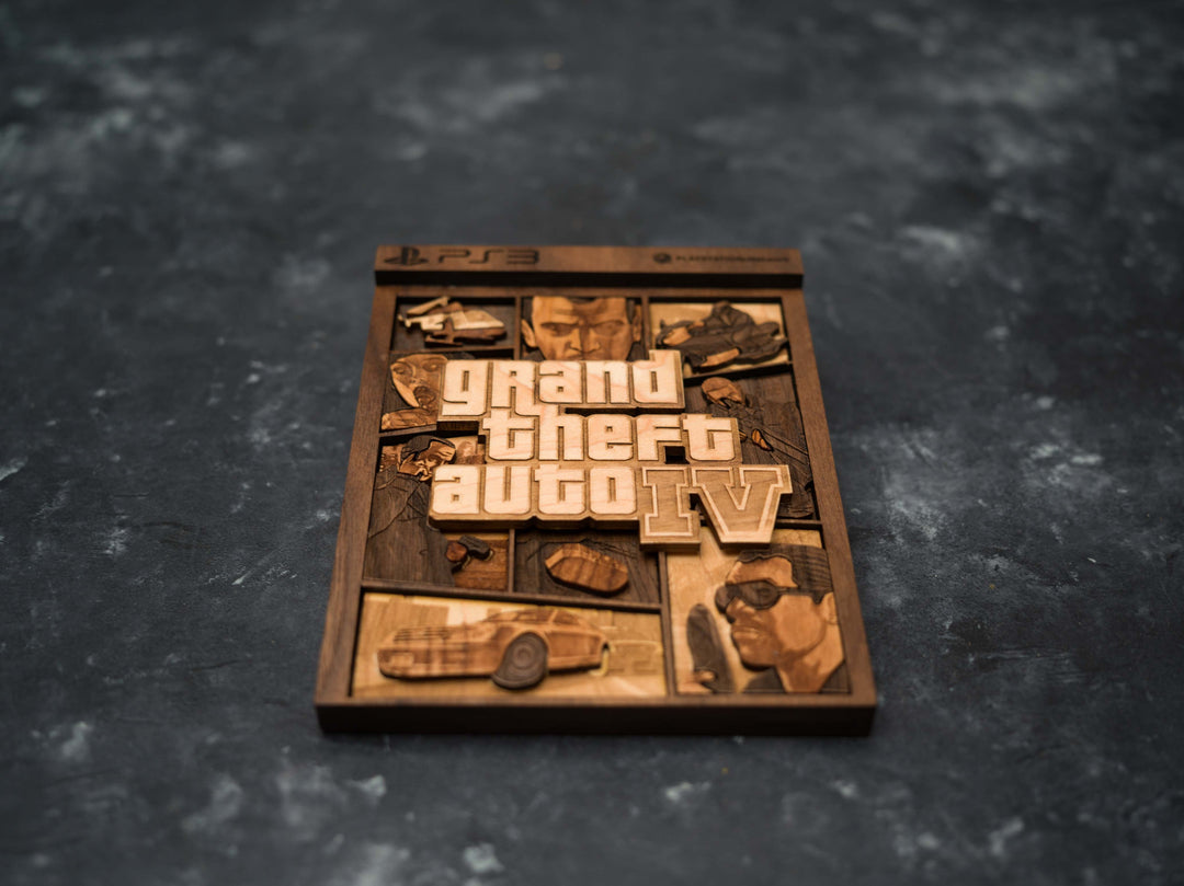 Grand Theft Auto 4 PS3 Cover Replica