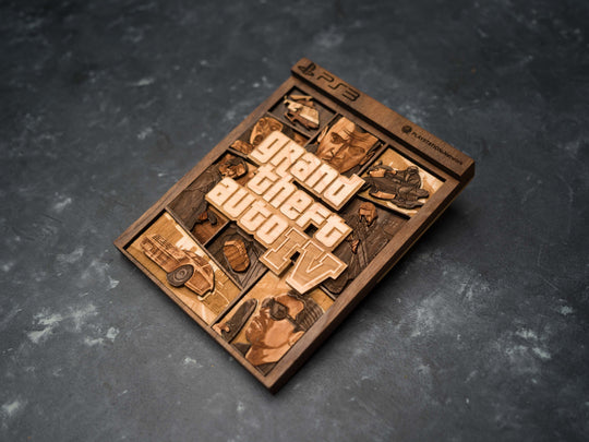 Grand Theft Auto 4 PS3 Cover Replica