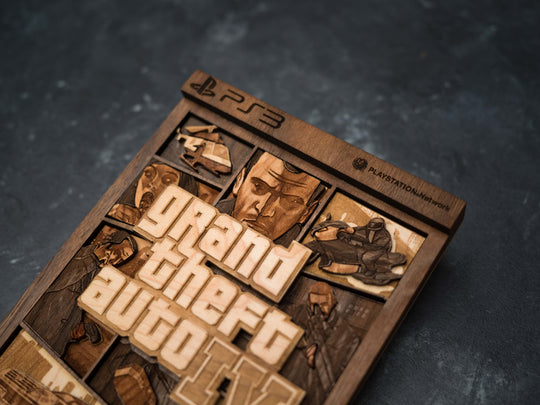 Grand Theft Auto 4 PS3 Cover Replica