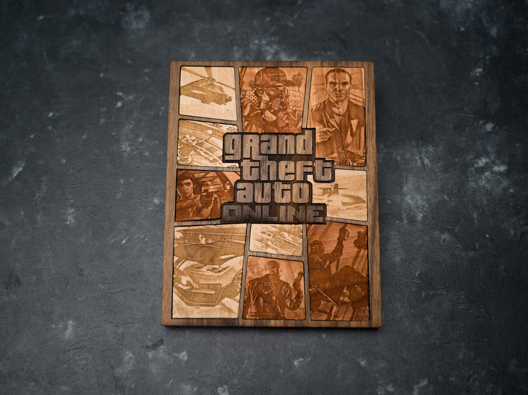 Grand Theft Auto 5 PS3 Cover Replica