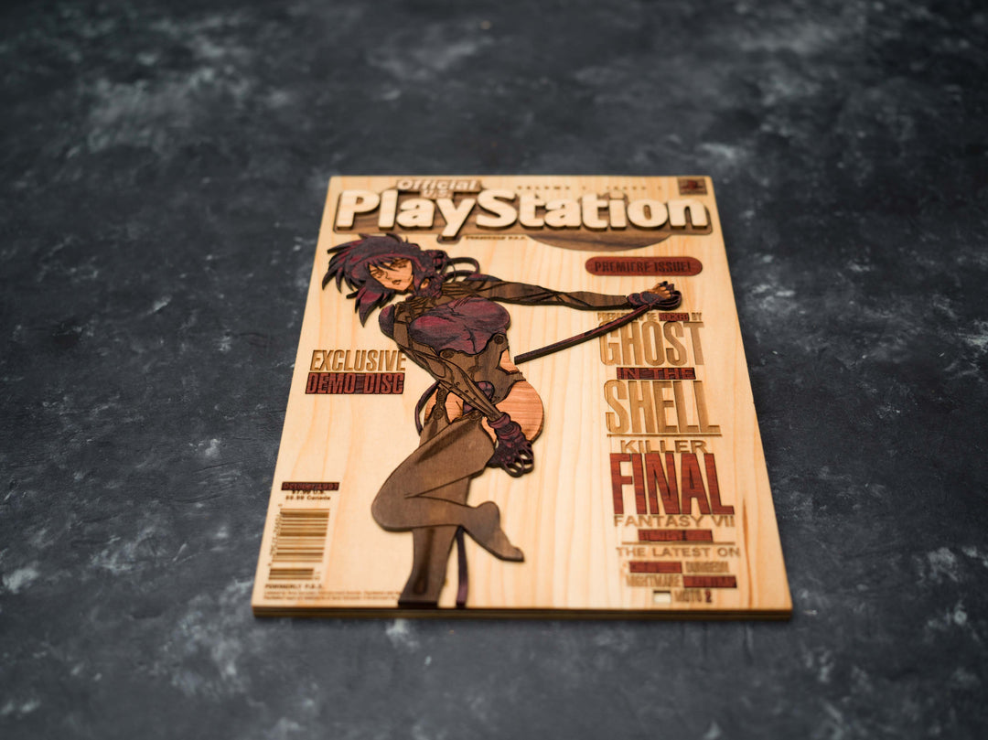 PlayStation Magazine issue 1 Cover Replica