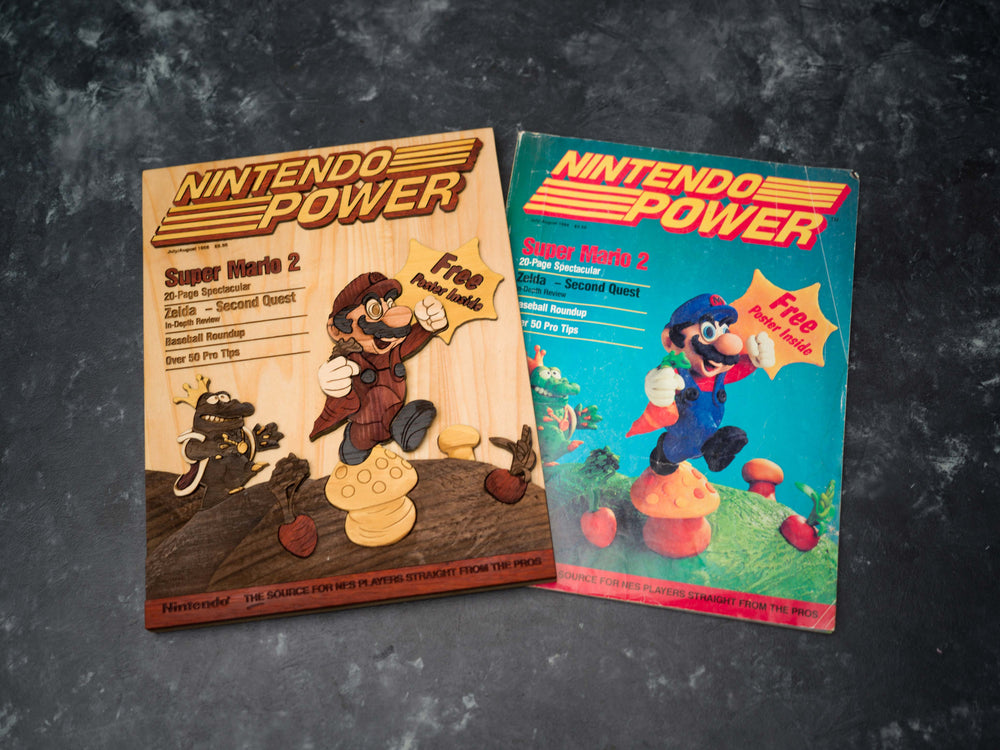 Nintendo Power Issue 1 magazine Cover Replica