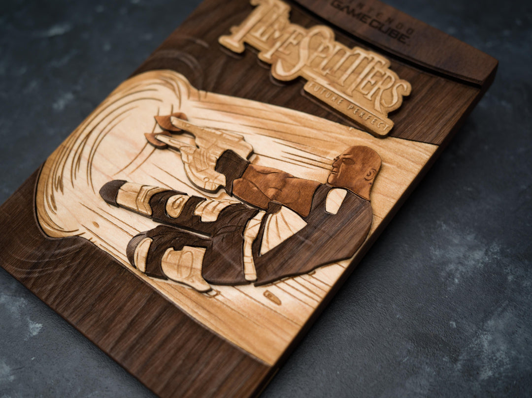 Time Splitters GameCube Cover Replica