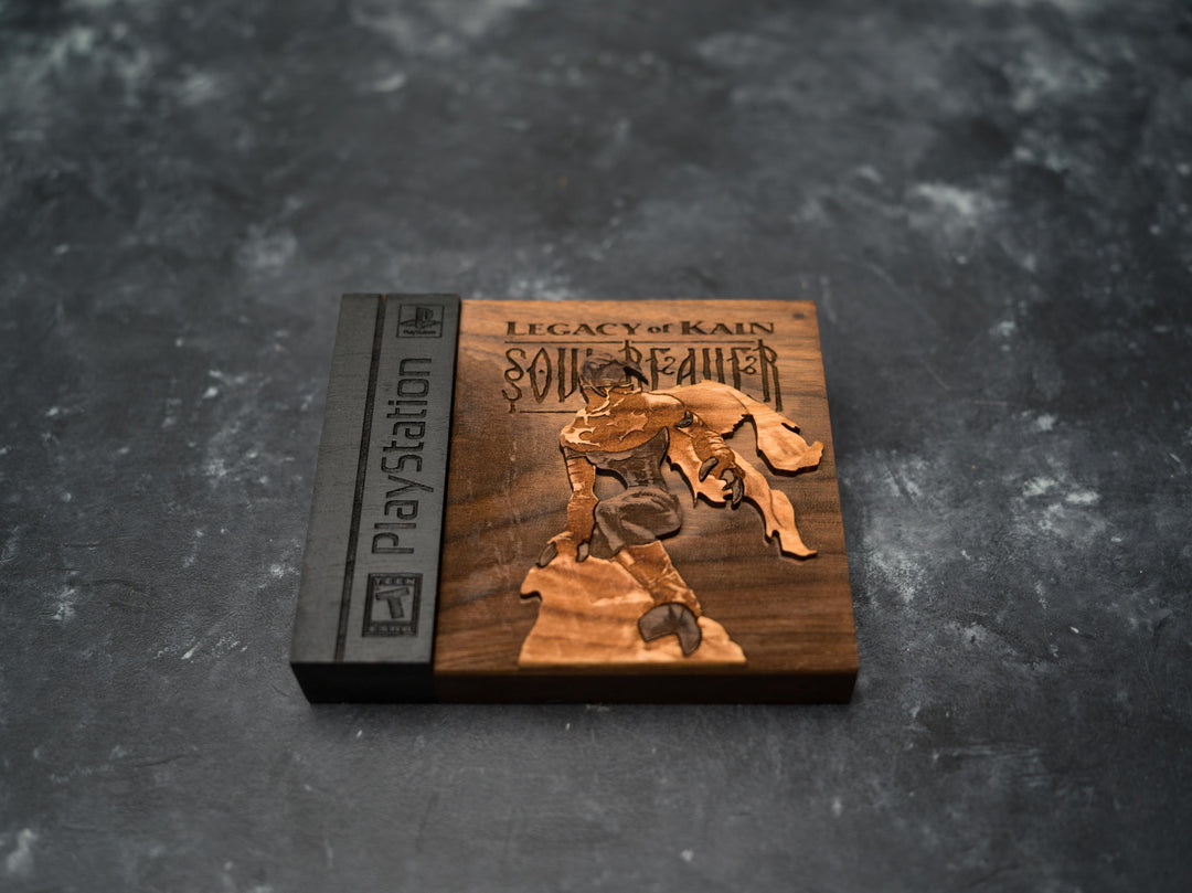 Legacy of Kain Soul Reaver PlayStation Cover Replica