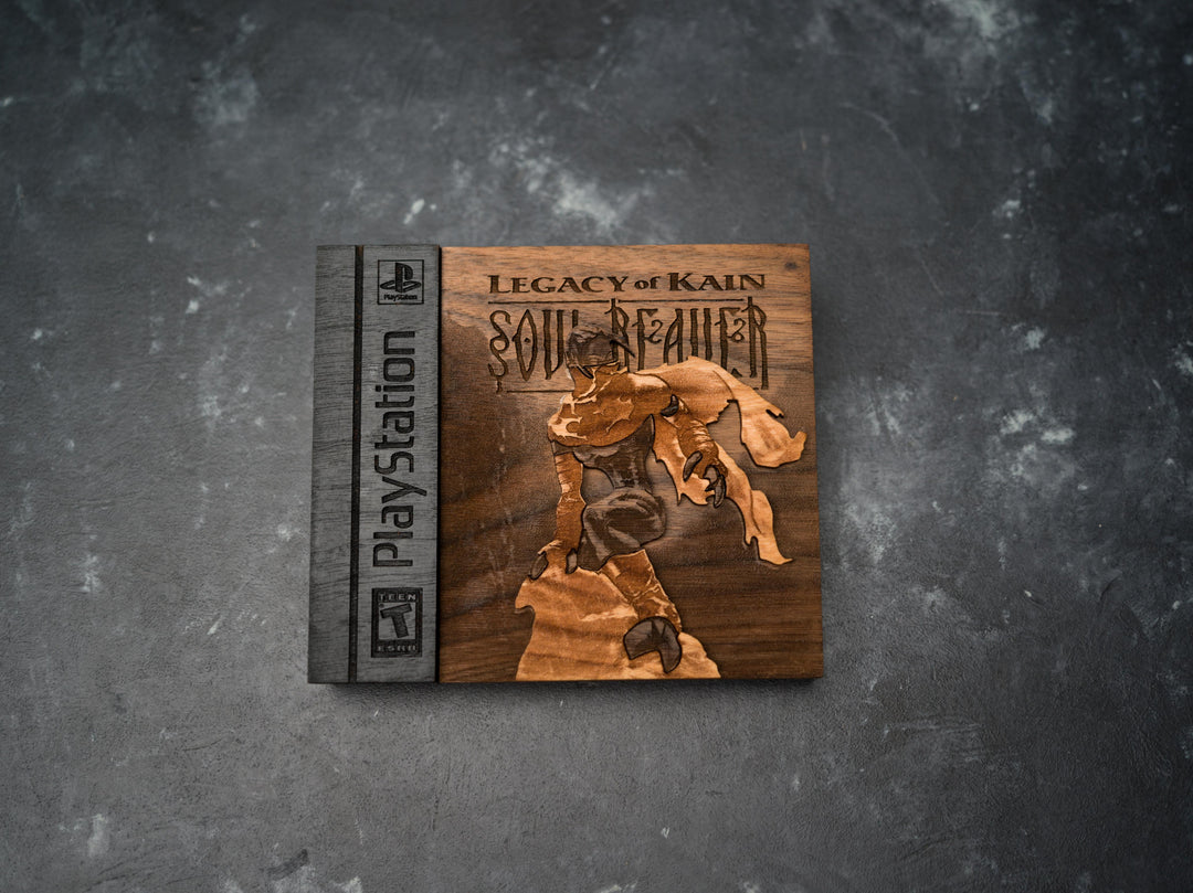 Legacy of Kain Soul Reaver PlayStation Cover Replica