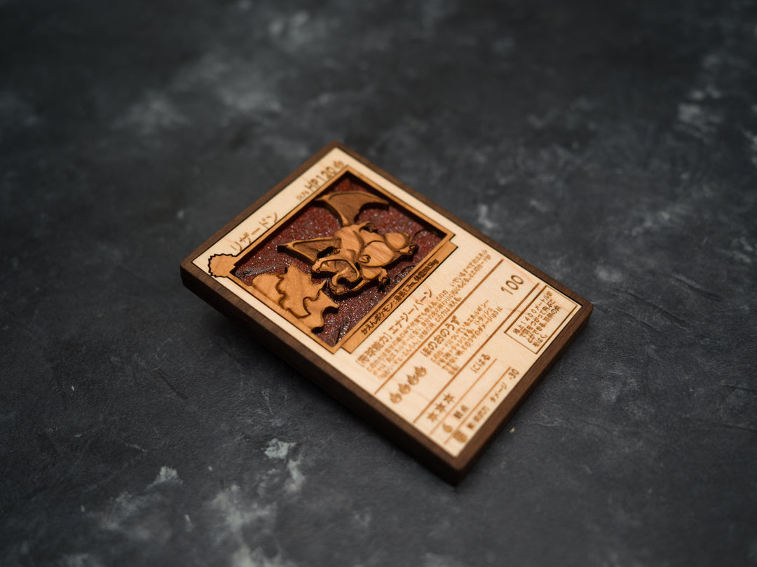 wooden pokemon cards I made a bunch of wooden Pokmon cards!! : r/glowforge